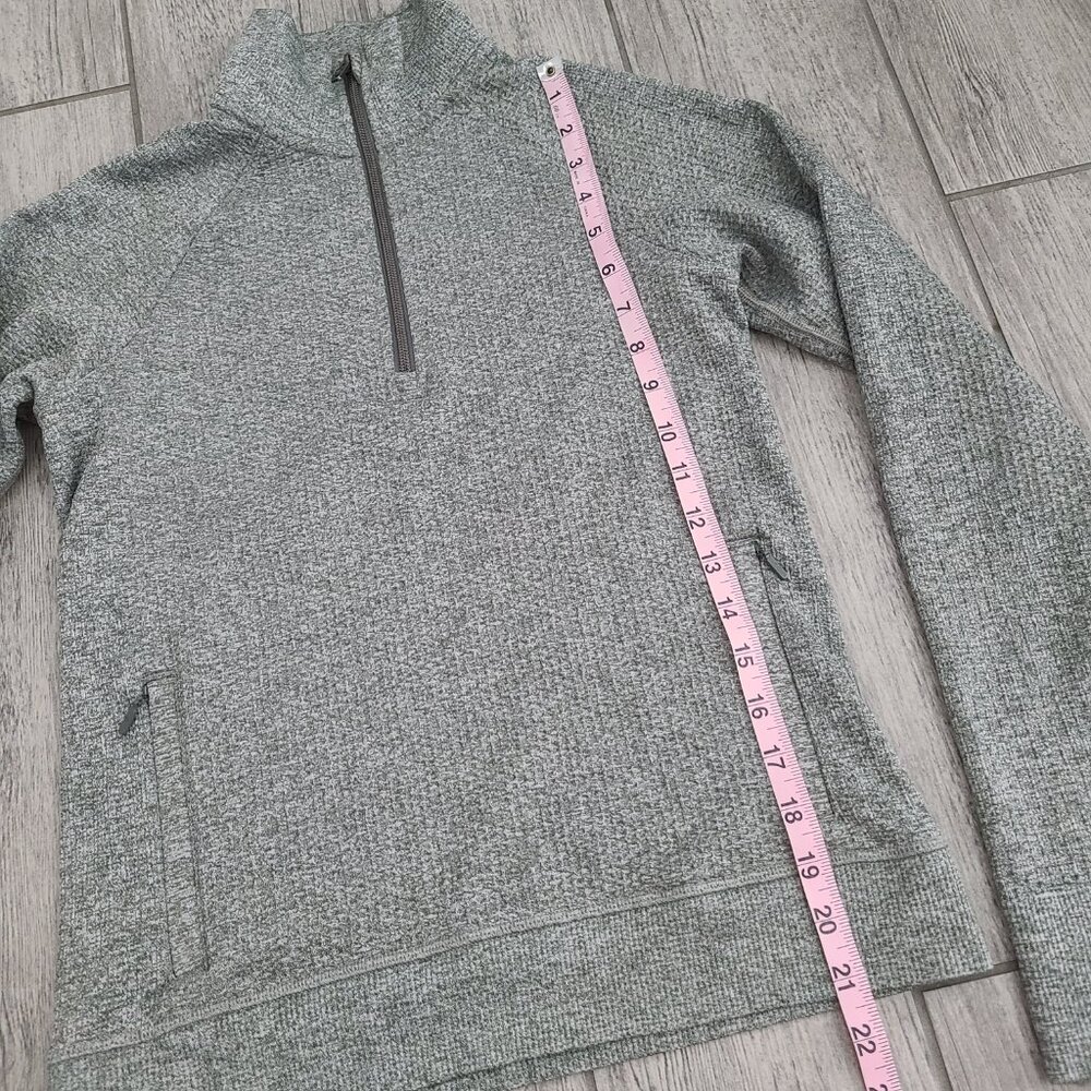 Lululemon Engineered Warmth Half Zip Pullover Grey Size 4 - Picture 5 of 11